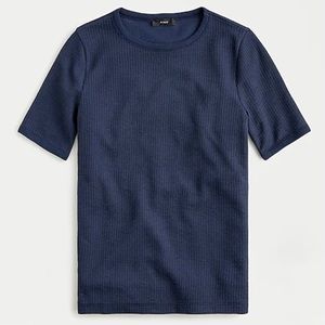 JCrew: short sleeve waffle tee